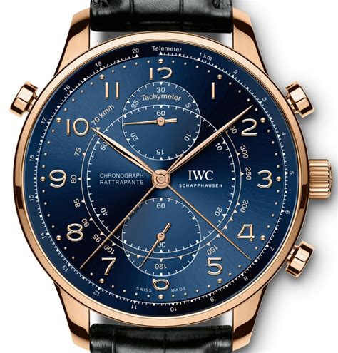 iwc portuguese chronograph rattrapante replica|IWC .